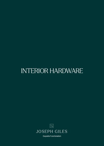 JOSEPH GILES - INTERIOR HARDWARE - LOOKBOOK 2024
