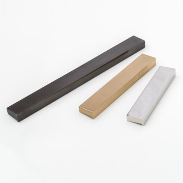 Ledge solid brass cabinet handle