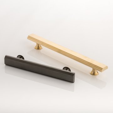 Dewhurst II solid brass cabinet handle