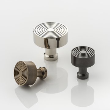 Fowler solid brass cabinet pull