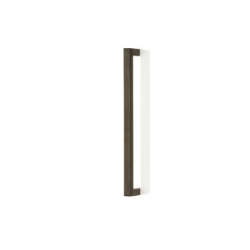 Cube solid brass door pull