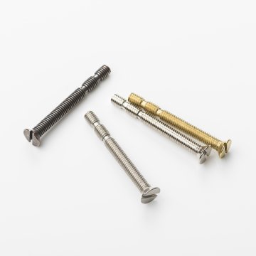 Solid brass m4 cabinet handle fixing bolts in decorative finishes