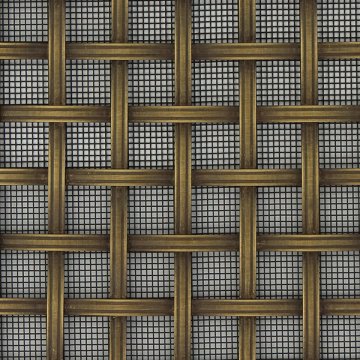 hand woven square reeded