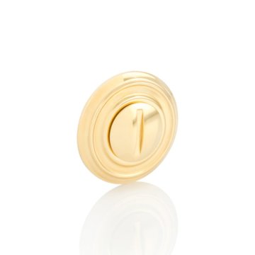 Emergency release dome turn with ornate rose