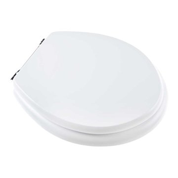 Toilet seat in White