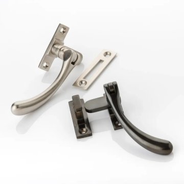 Solid brass traditional bulb end casement fastener