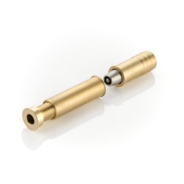 Solid brass sash window lock