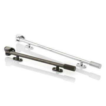 Casement window stay with diamond knurl