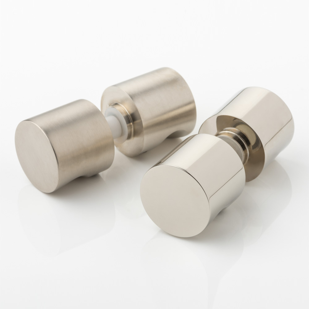 Arnold solid brass shower door knobs