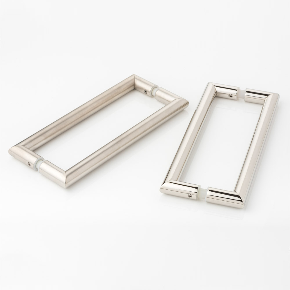 Arnold solid brass shower door pulls