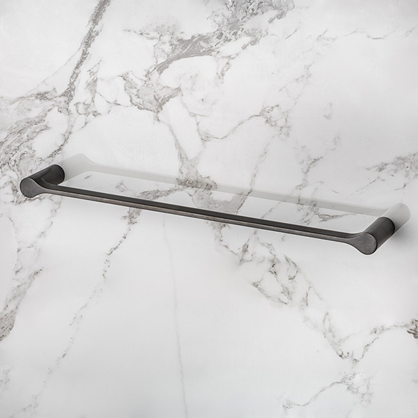 Fonteyn solid brass towel rail