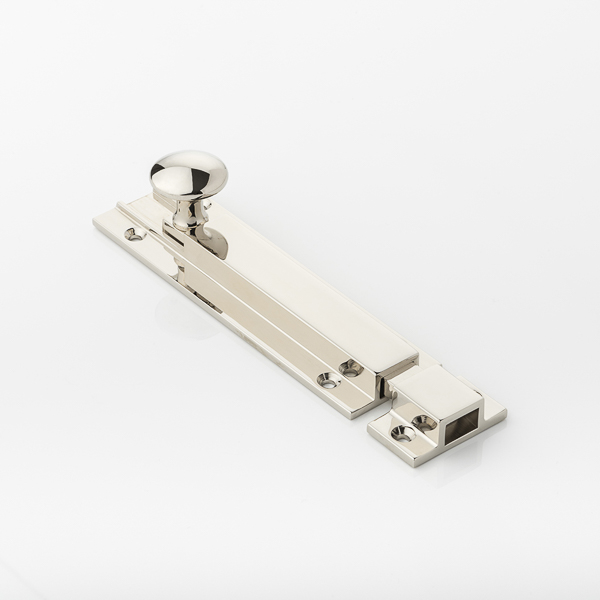 Solid brass surface bolt