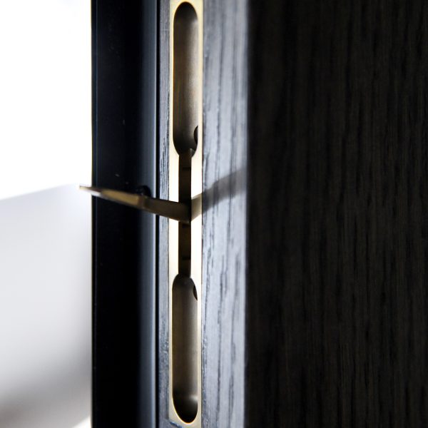 Ultra smooth lever action rectangular recessed bolt