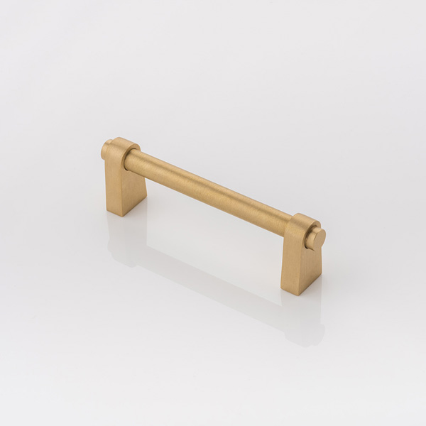 Irvine solid brass cabinet handle