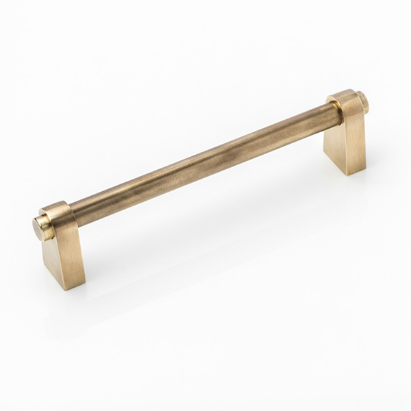 Irvine solid brass cabinet handle
