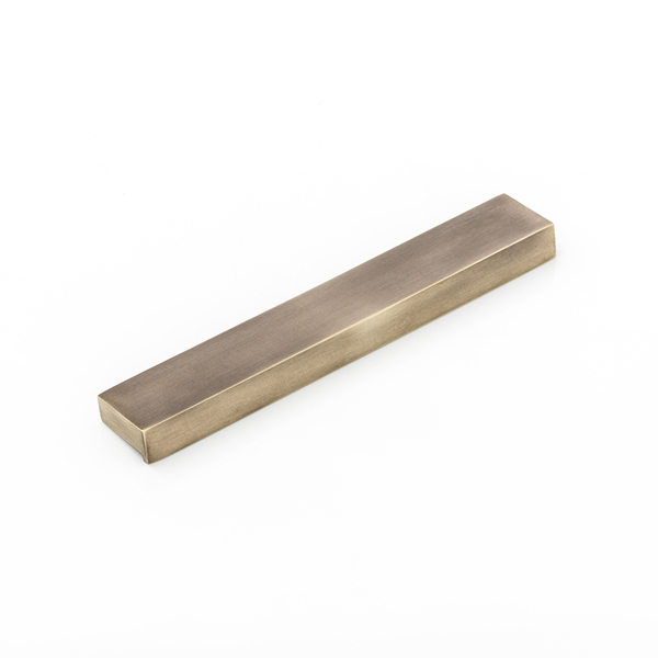 Ledge solid brass cabinet handle