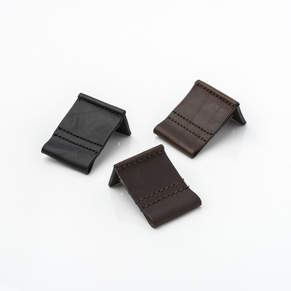 Dartington bridle leather tab handle