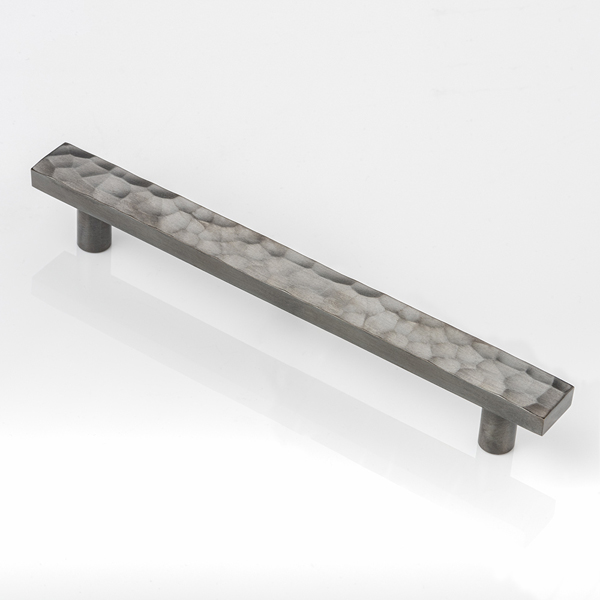 Hammered cabinet handle