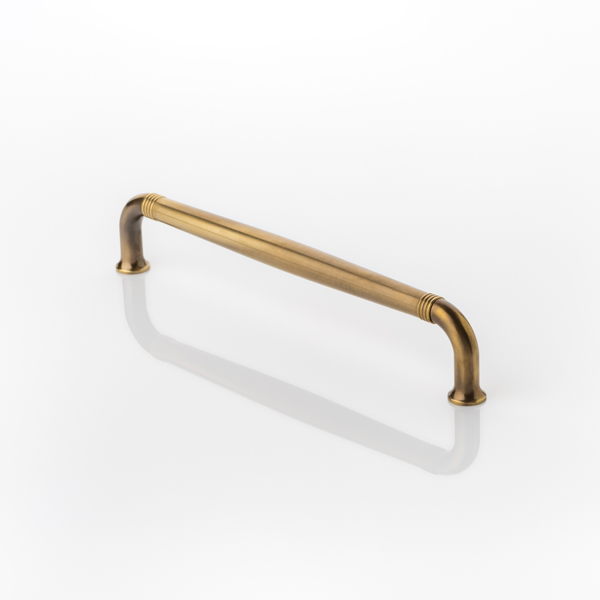 Hurleigh solid brass cabinet handle