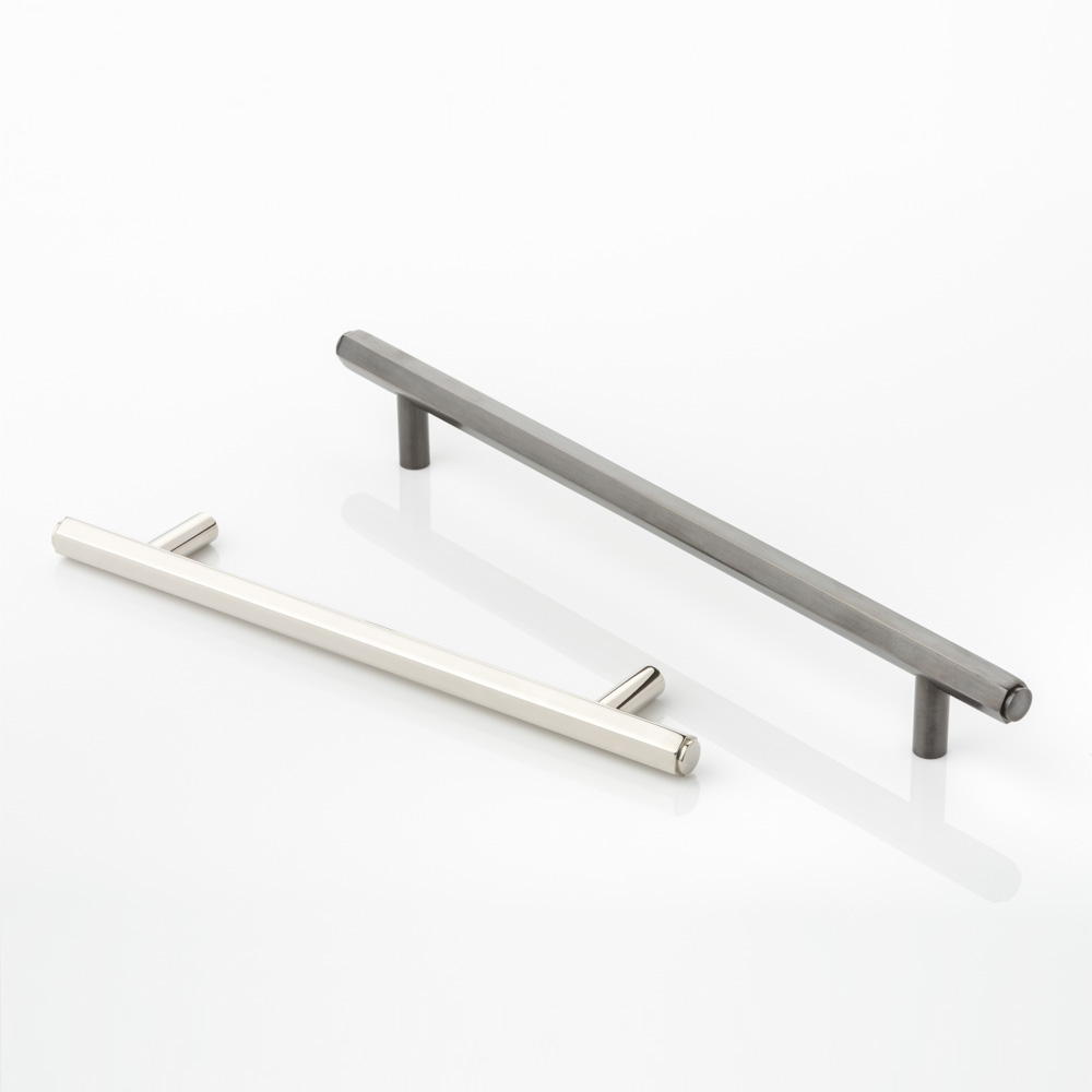 Theodore solid brass cabinet handle