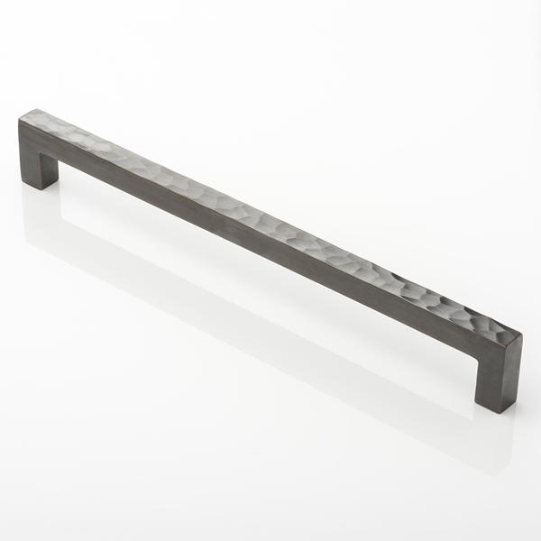 Hammered cabinet handle