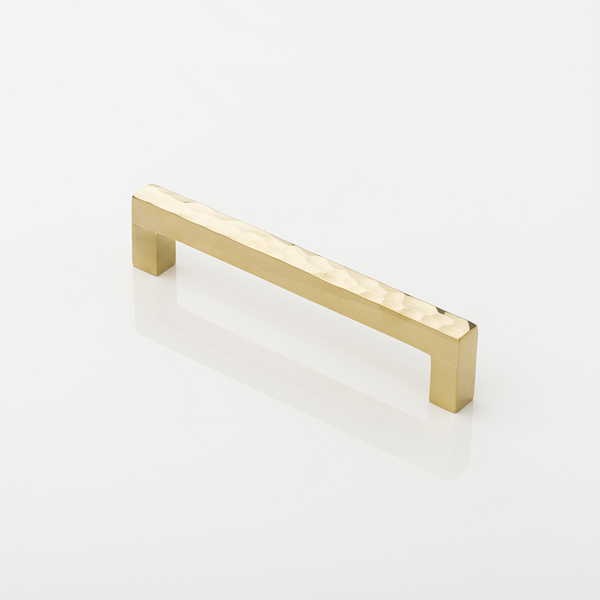 Hammered cabinet handle