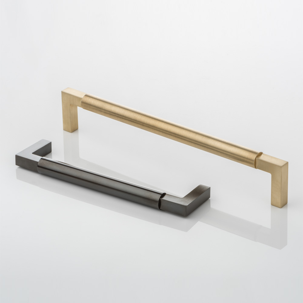 Ashworth solid brass cabinet handle