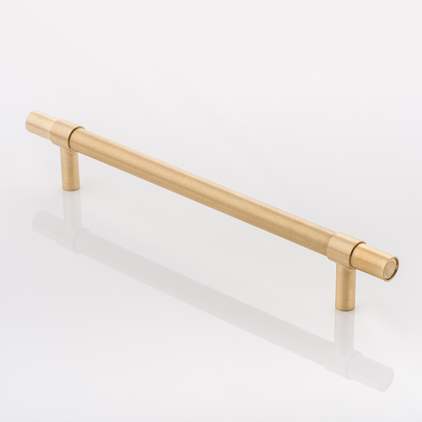 Montgomery solid brass cabinet handle