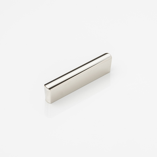 Wedge solid brass cabinet handle
