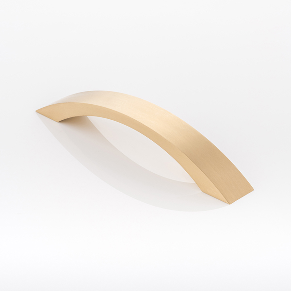 Hanworth solid brass cabinet handle