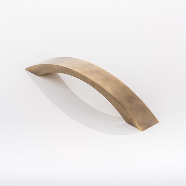 Hanworth solid brass cabinet handle