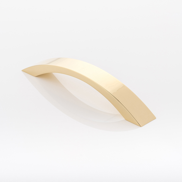 Hanworth solid brass cabinet handle