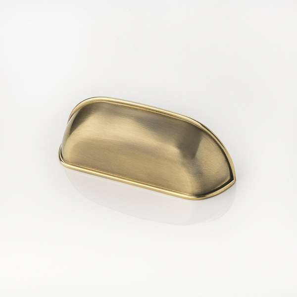 Buxton solid brass cup handle