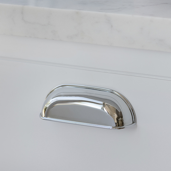 Buxton solid brass cup handle