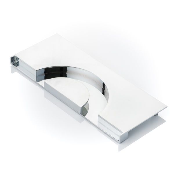 KH Dot solid brass recessed cabinet handle