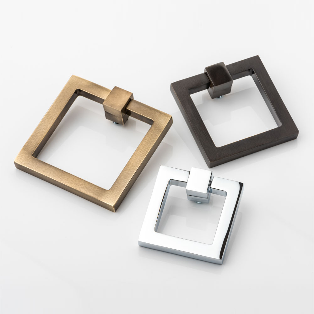 Sloane solid brass swing cabinet pull