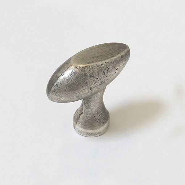 Organo solid bronze cabinet oval pull