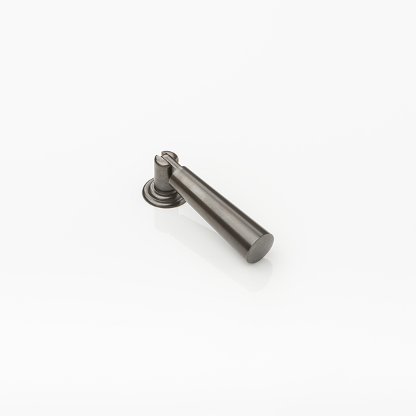 Tapered drop solid brass swing cabinet pull