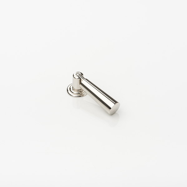 Tapered drop solid brass swing cabinet pull