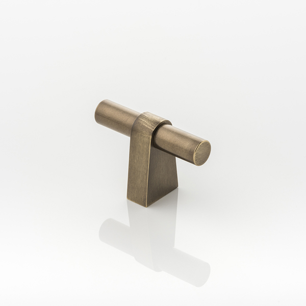 Irvine solid brass cabinet pull