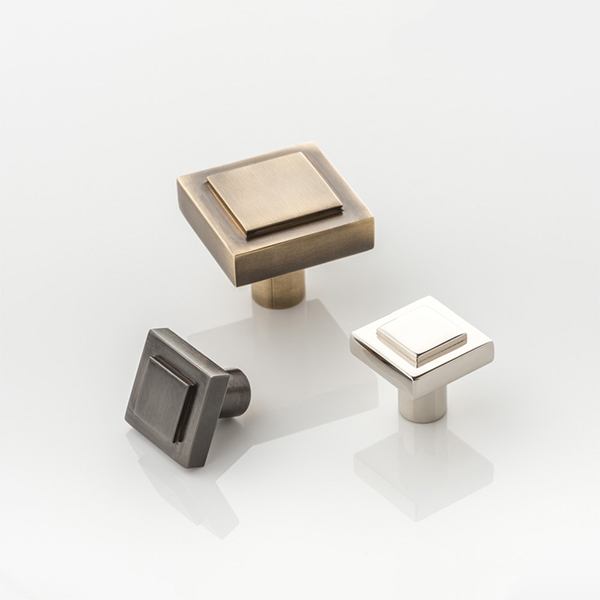 Harrison solid brass cabinet pull