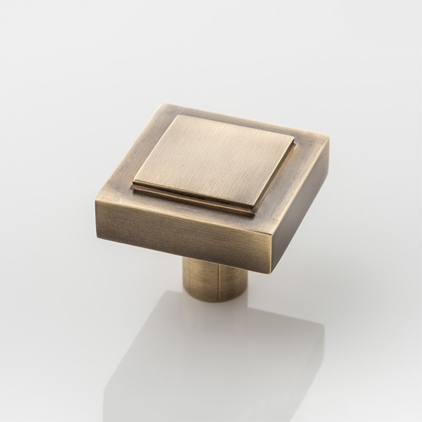 Harrison solid brass cabinet pull