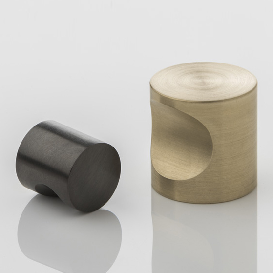 Arnold solid brass cabinet pull