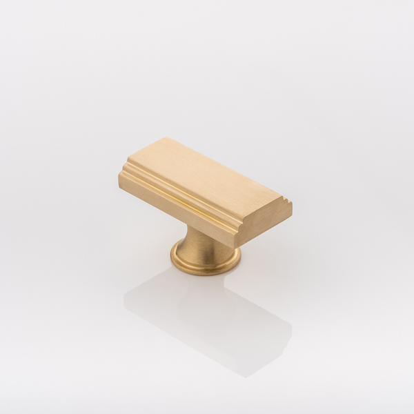 Dewhurst II solid brass cabinet pull