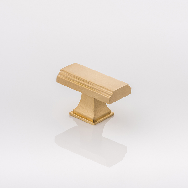 Dewhurst III solid brass cabinet pull