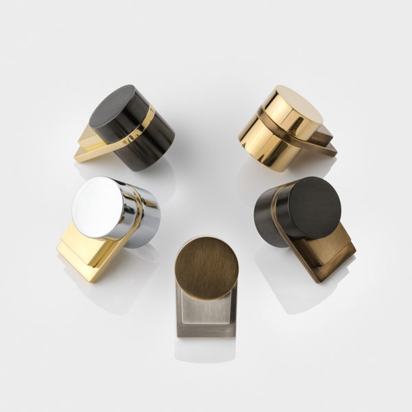 Scala solid brass cabinet pull