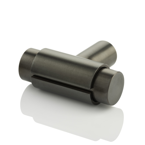 KH Clasp solid brass T-bar cabinet pull