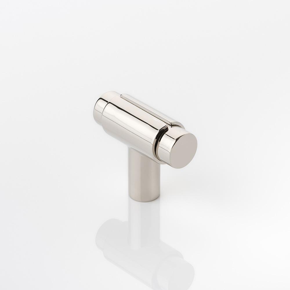 KH Clasp solid brass T-bar cabinet pull