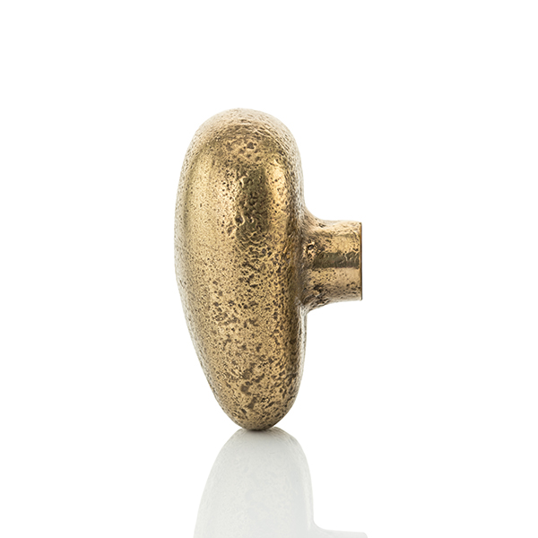 Cove solid brass cabinet pull