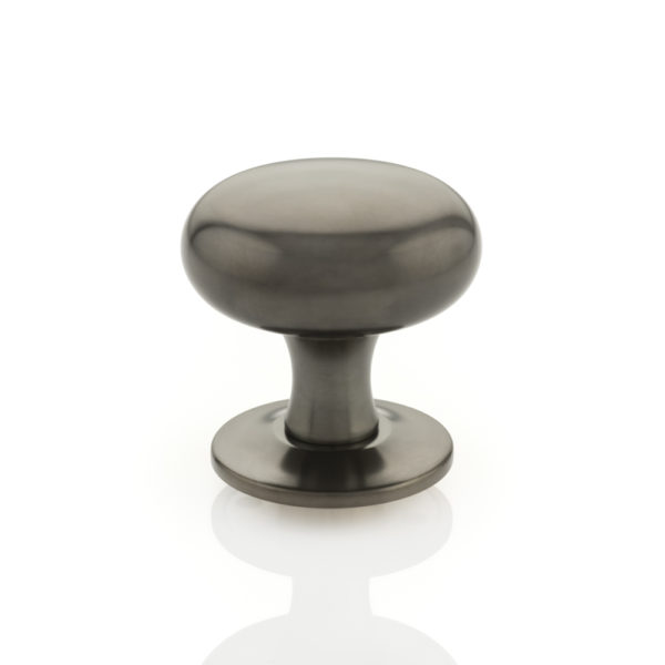 Winfield solid brass door knob with tapered rose